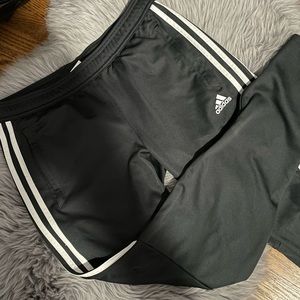 Grey adidas pants